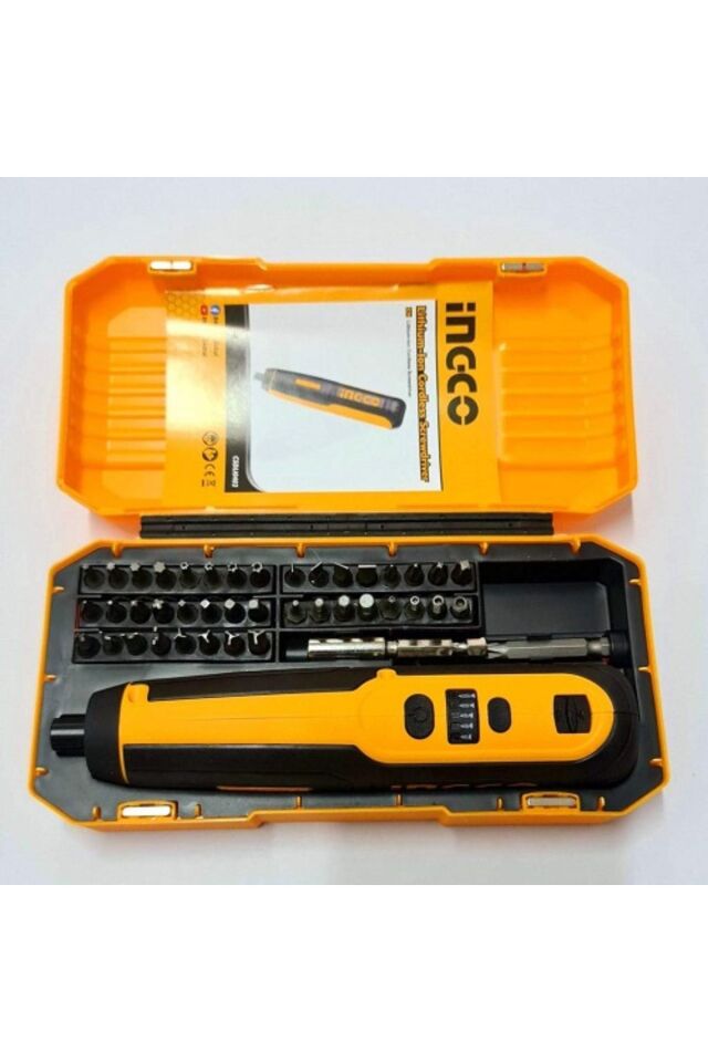ingco csdlı0403 li-ion akülü vidalama 1/4 4v
