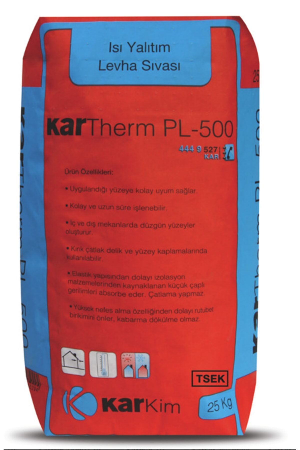Karkim Kartherm Pl-500 Isı Yalıtım Sıvası