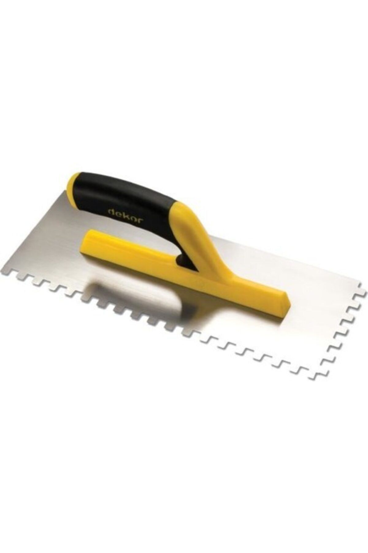 10x10 mm Dişli Açık Plastik Saplı Seramik Malası 35 cm