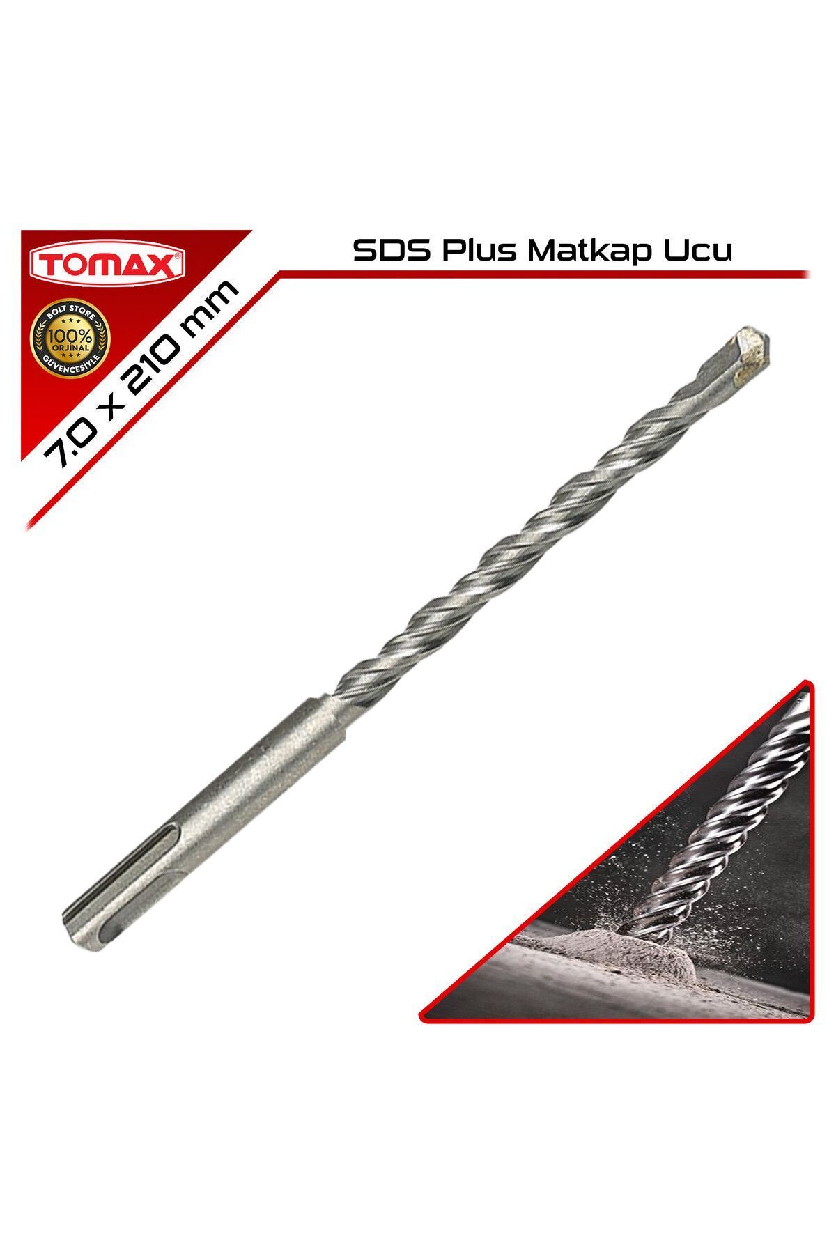 SDS Plus Matkap Ucu | 7 x 210 mm