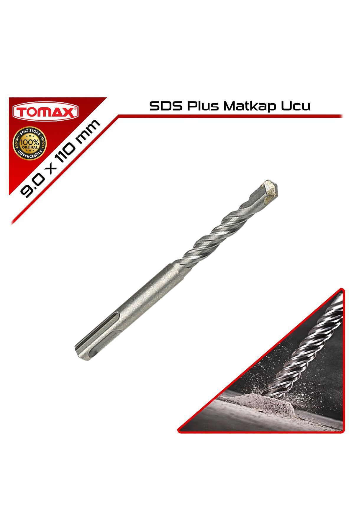 SDS Plus Matkap Ucu | 9 x 110 mm