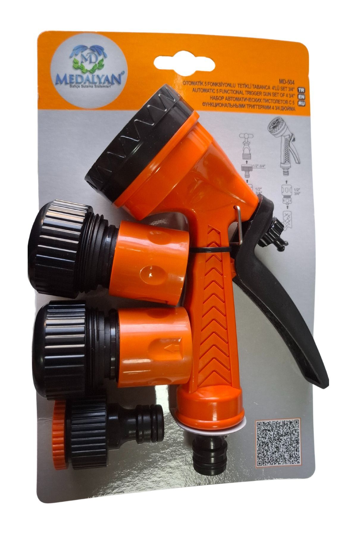 TETİKLİ TABANCA 5 FONK.4LÜ SET 3/4