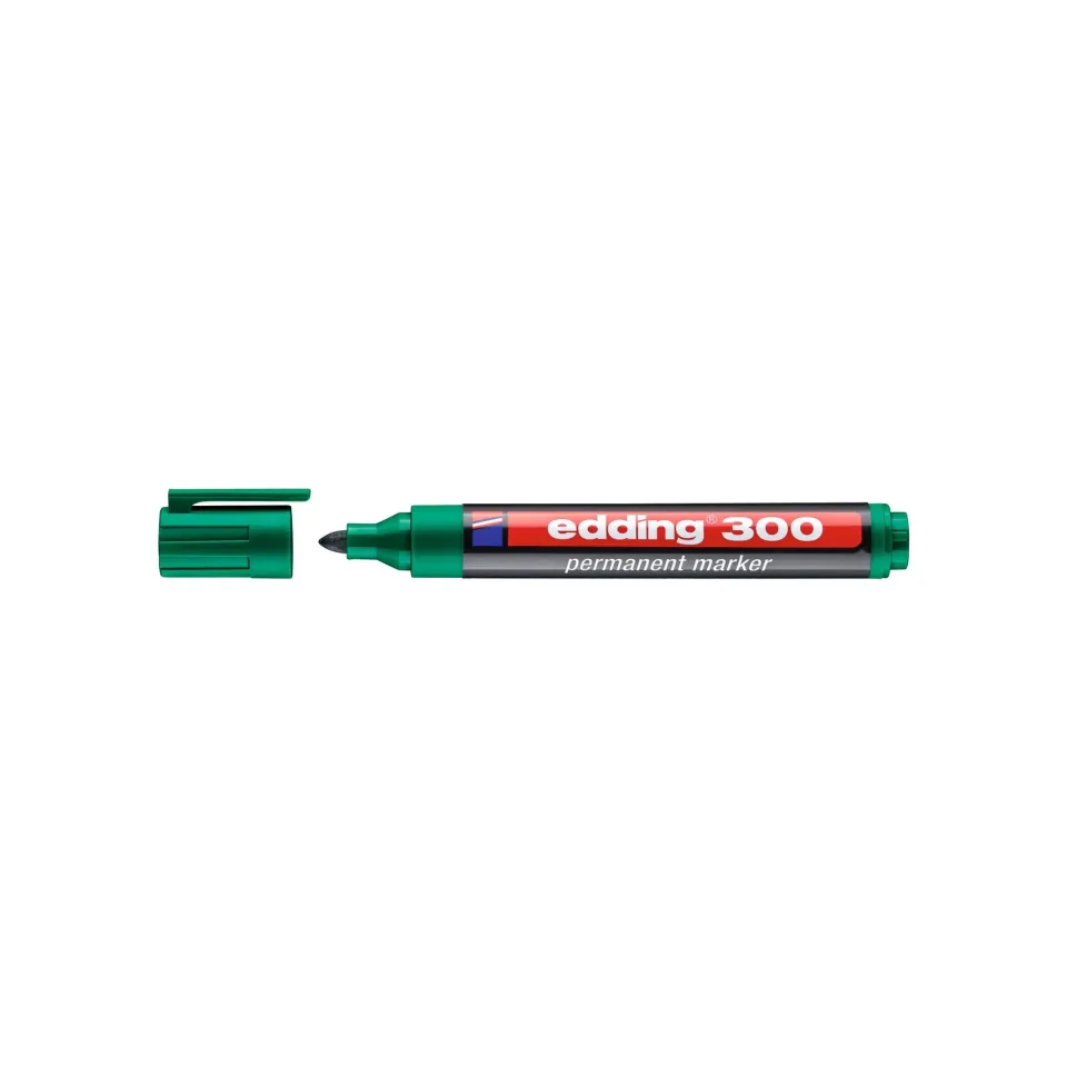 PERMANENT EDDİNG E-300 YEŞİL KOLİ KALEMİ