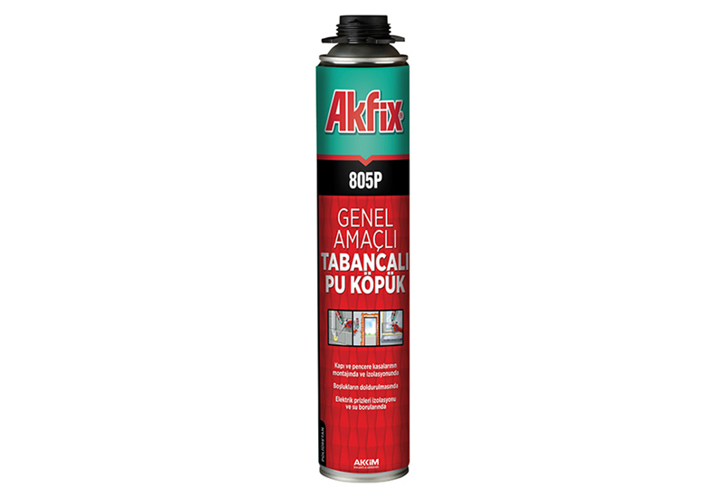 AKFİX 805P TABANCALI POLİÜRETEN KÖPÜK 750 M FA001