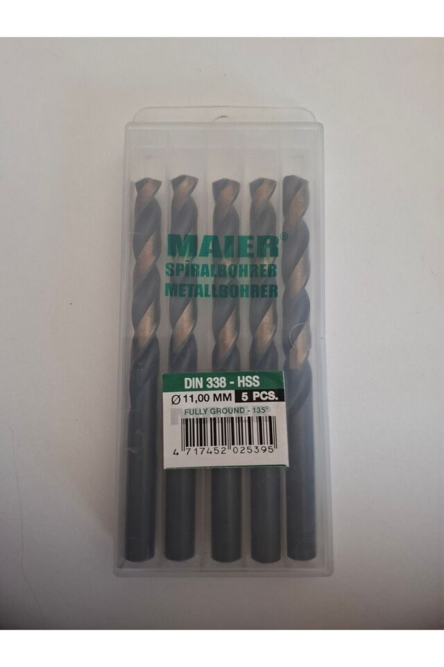 Matkap Ucu Altın Seri Din 338 11 mm