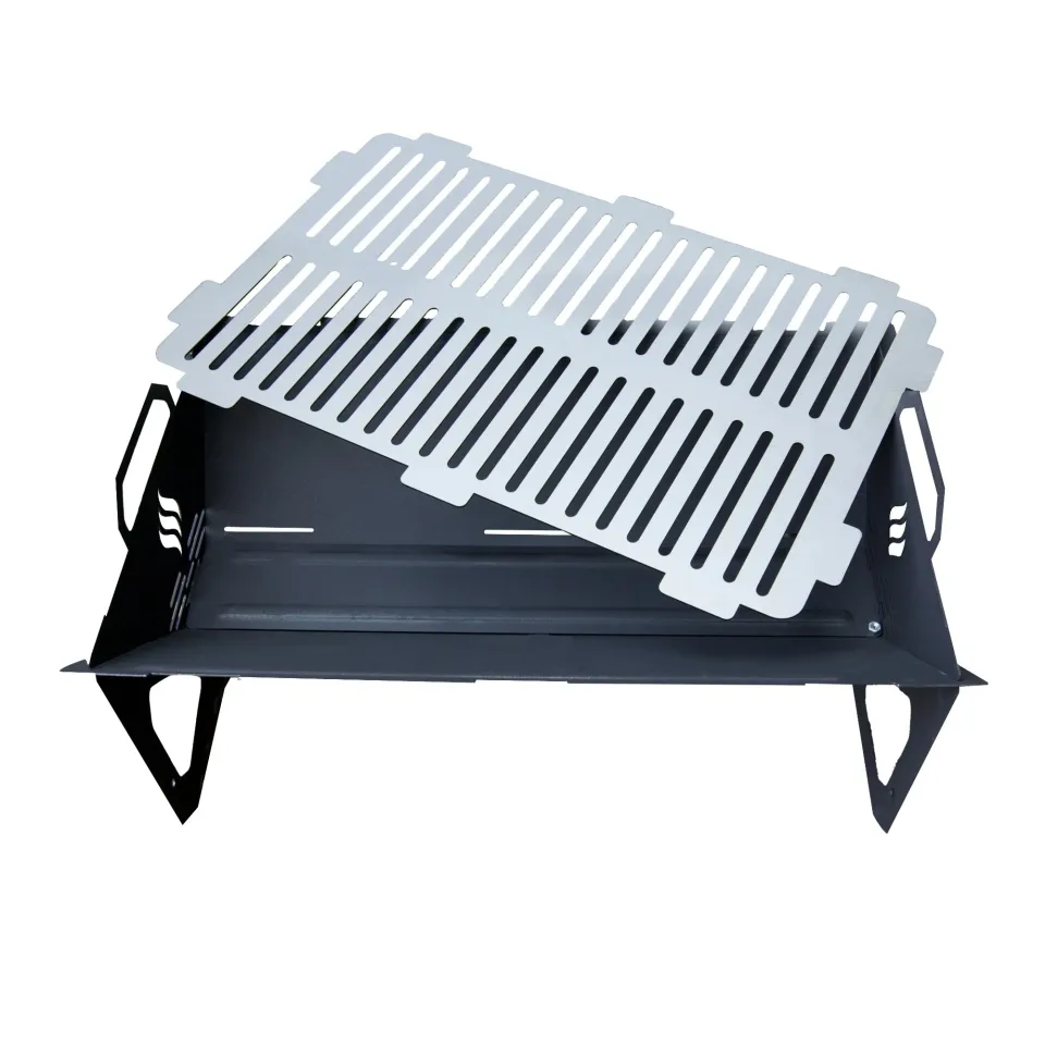 Baygato smoke master grill mangal (üçgen taban)