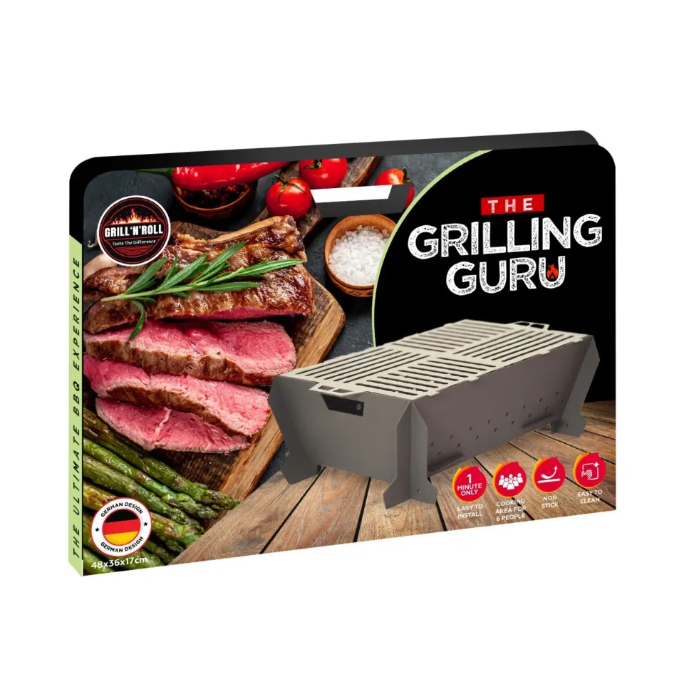 Baygato grilling guru mangal  (düz taban)