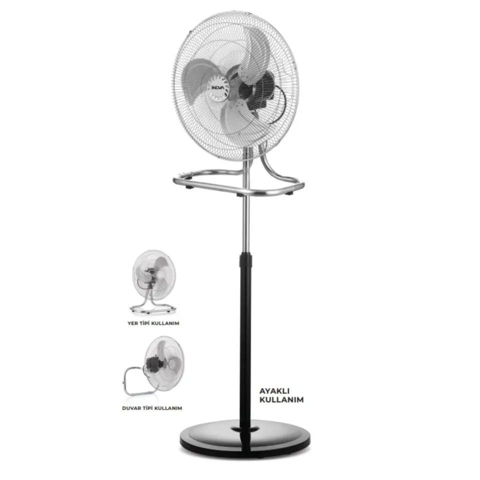 İnova fırtına ayaklı sanayi tipi vantilatör 18''