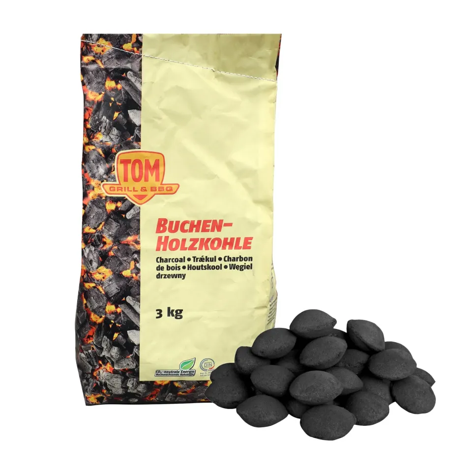 BUCHEN MANGAL KÖMÜRÜ BRİKET SIKMA 3 KG (SARI)