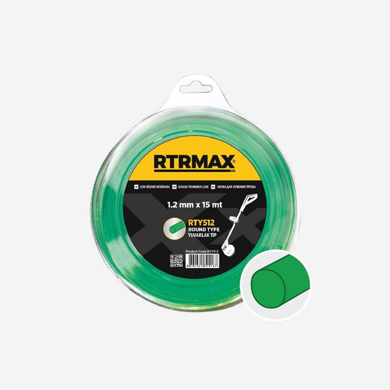 Rtrmax RTY530 Tırpan Misinası Yeşil 3Mm*56Mt
