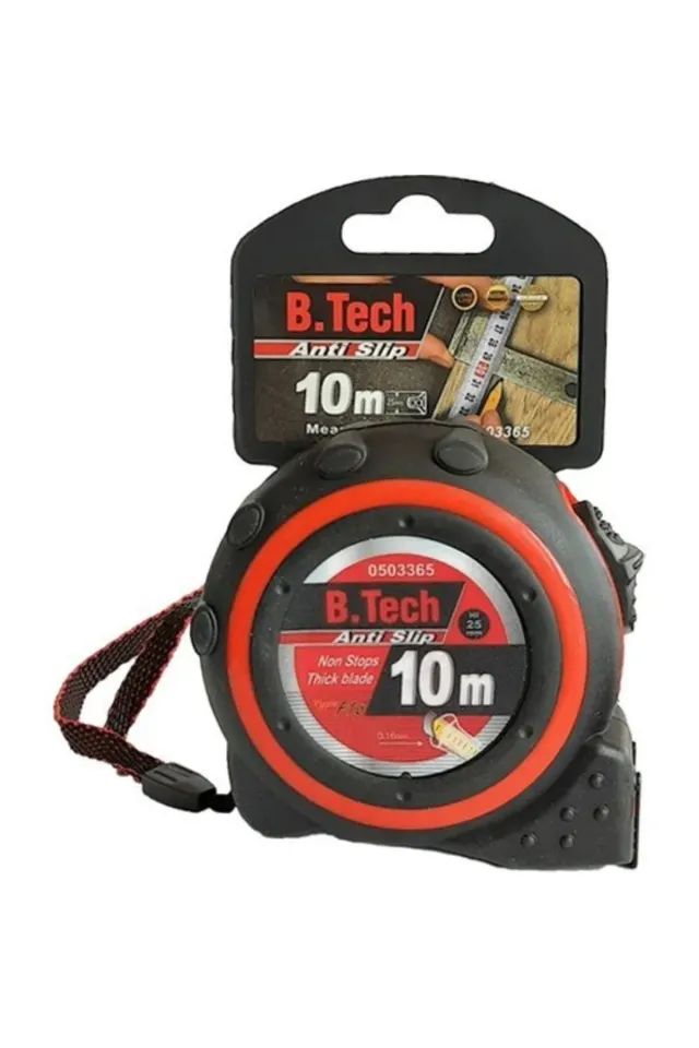 B-Tech Prof. Muhafazalı Şerit Metre 10x25MM 503365