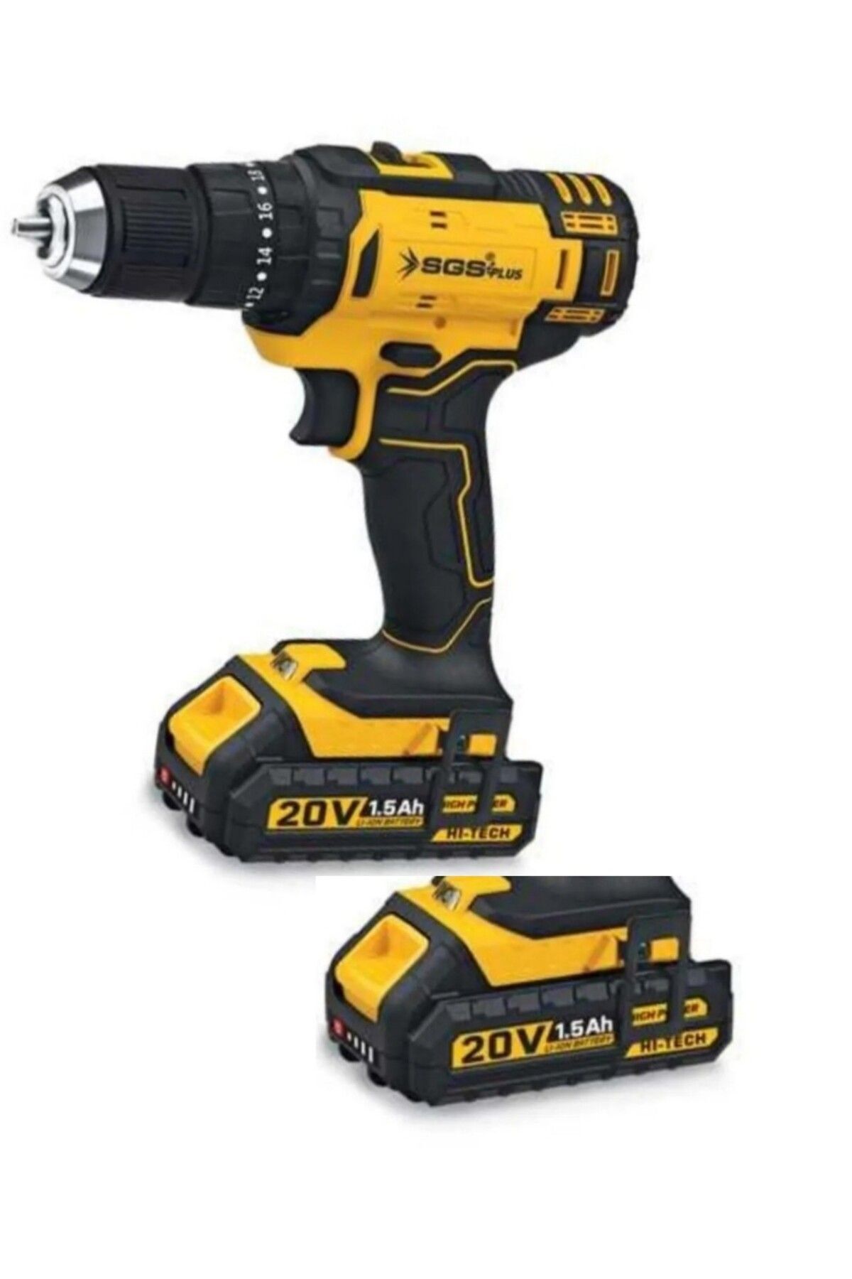 Akülü  Matkap 20v 1.5 Ah  lion batarya 5249  model