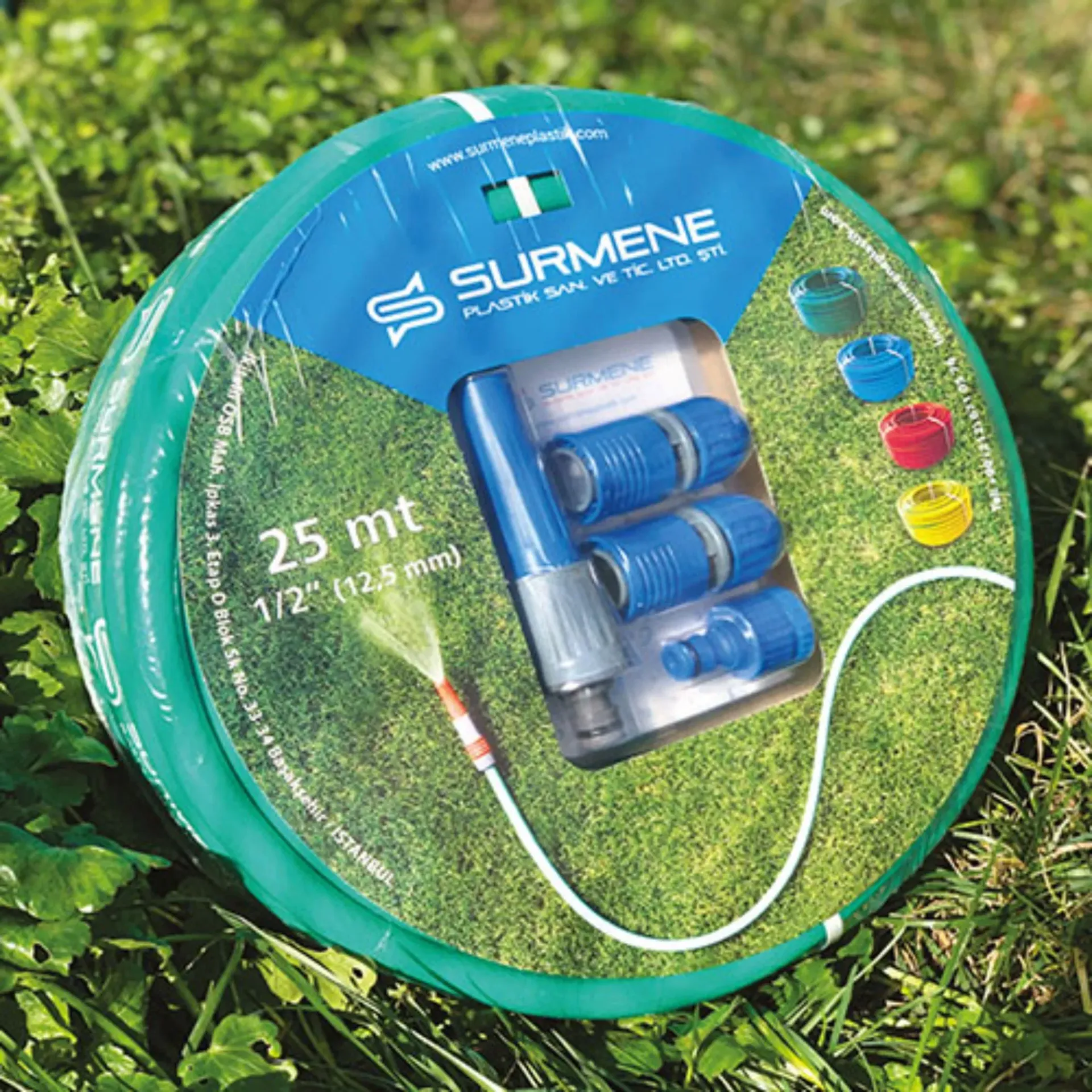 Sürmene Garden Su Hortumu Seti 1/2 25 Mt