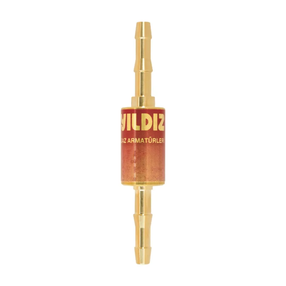 Yanıcı Gaz Hortum Arası  Emniyet Valfi Yanıcı Gaz 1018