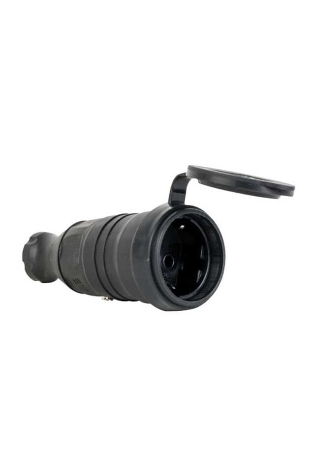 Mete Enerjı 404010 1x16a 2p+e 220-240V Ip44 Uzatma Kaucuk Prız