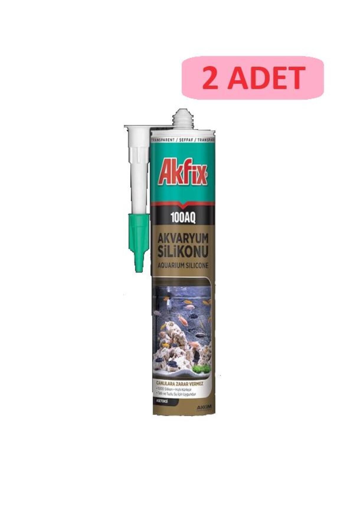 AKFİX ŞEFFAF AKVARYUM SİLİKONU 280 ML SA080
