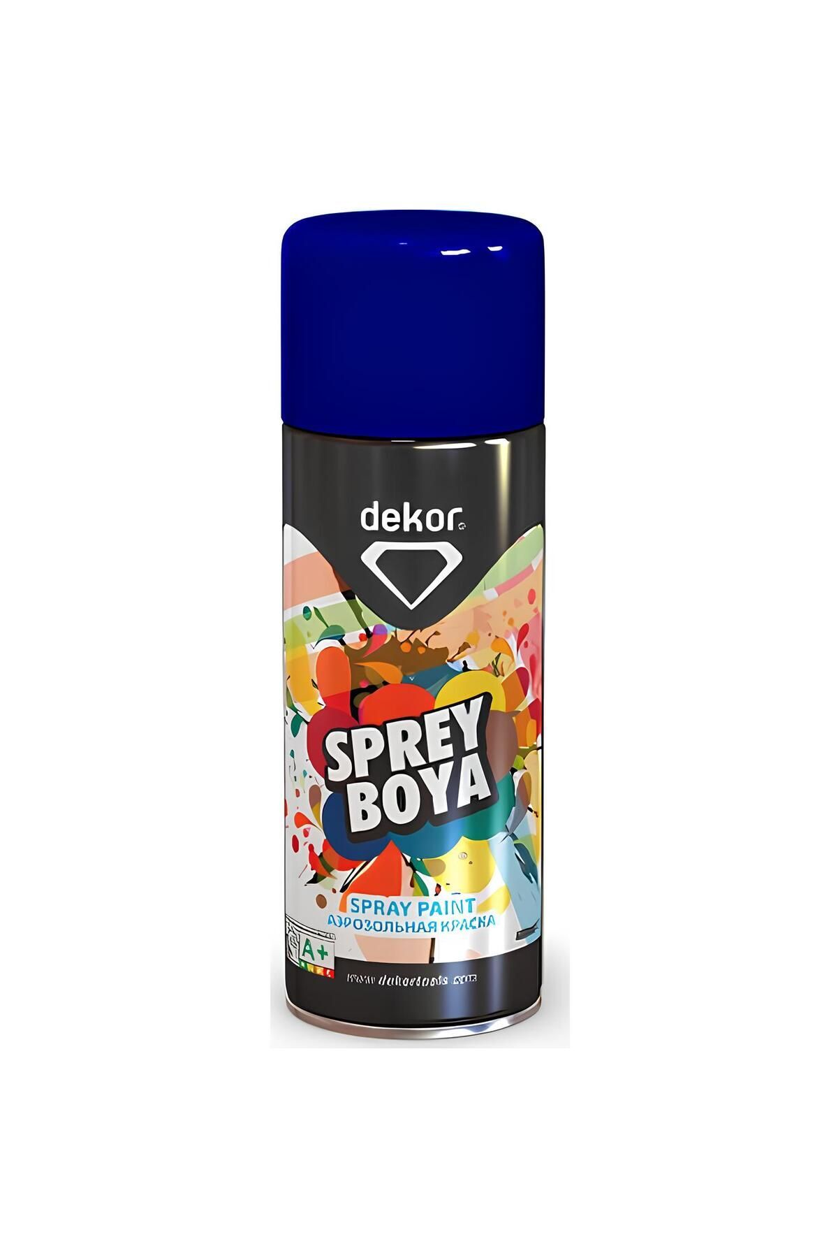 Efektli Akrilik Lacivert Sprey Boya 400 ML