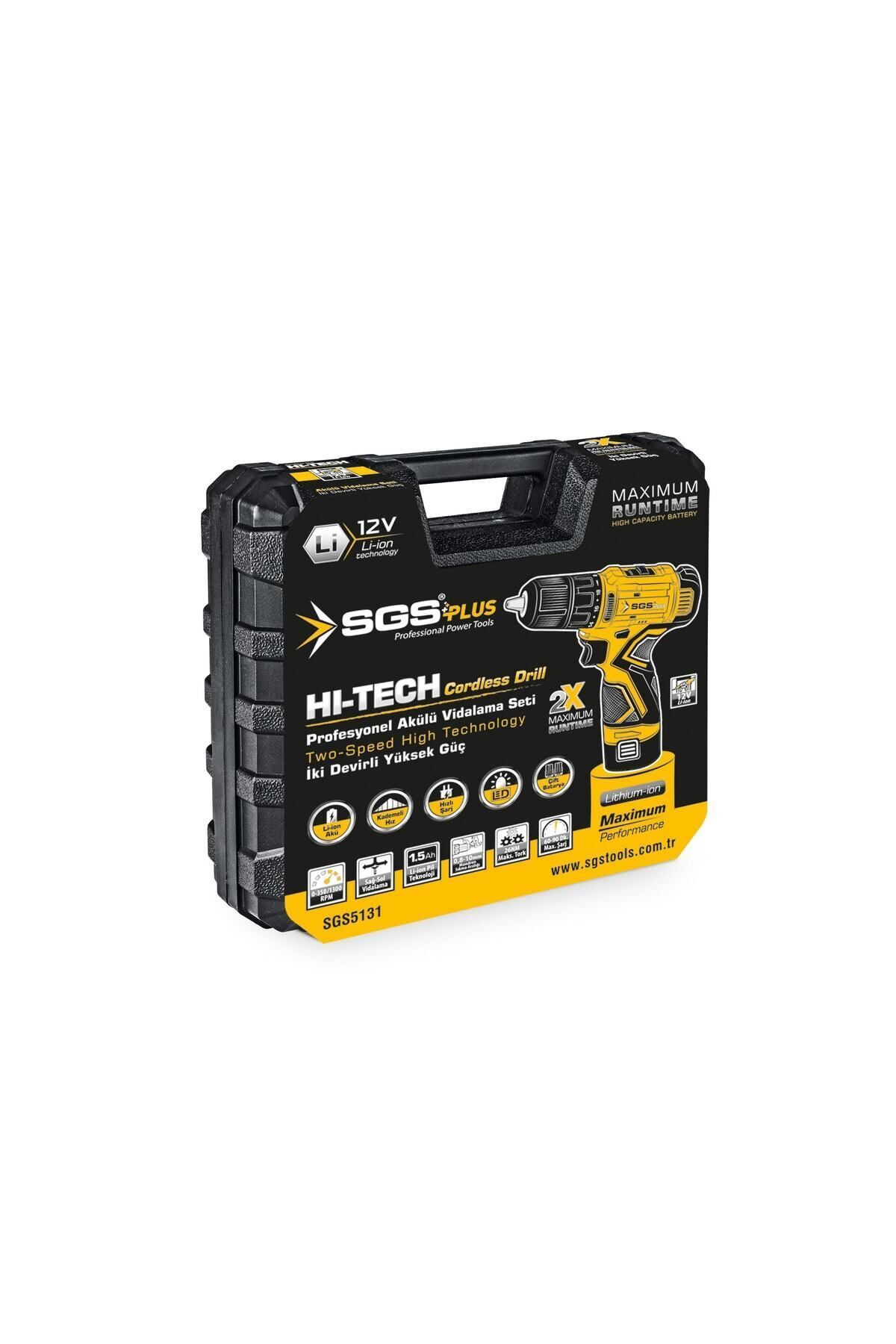 5131 Şarjlı Akülü Matkap 12 Volt 1,5ah