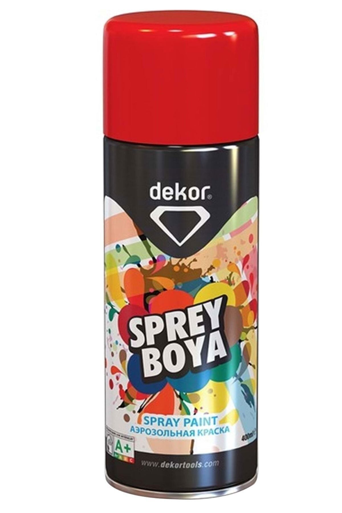Makina Kırmızı Sprey Boya 663