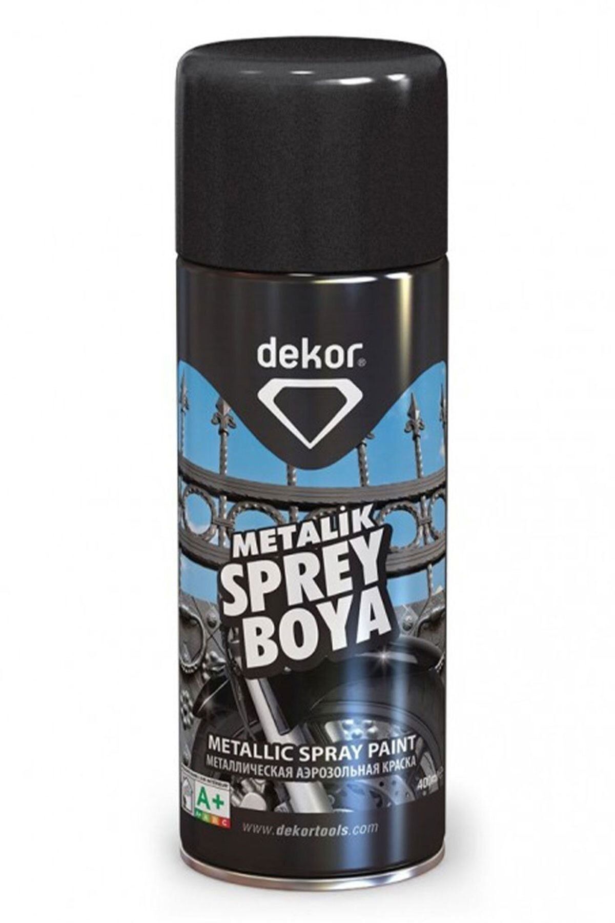 Metalik Siyah Sprey Boya 667