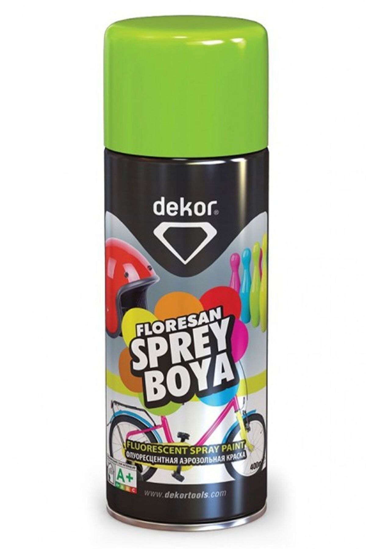 Yeşil Floresan Sprey Boya 673