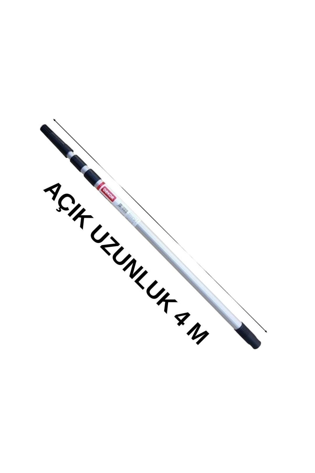 Ayarlı Hafif Alüminyum Sırık 3 Kadem 4 M