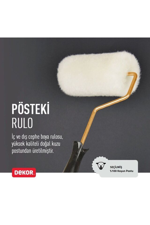 Posteki Rulo 15 Cm Ürün Koyun/kuzu Postu