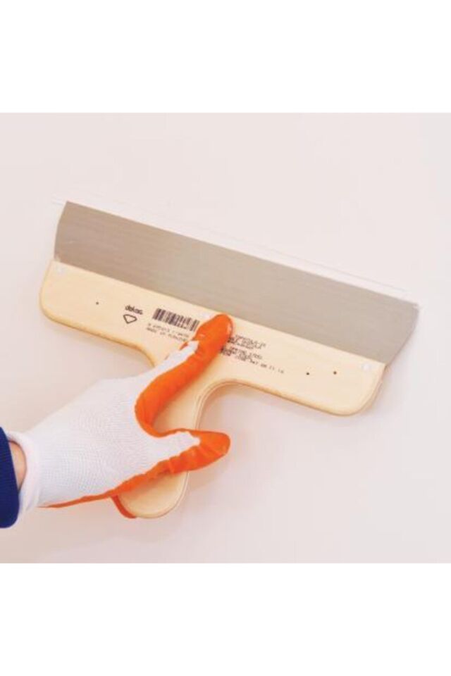 Egri Saplı Spatula  Sıva Temizlik 20 Cm