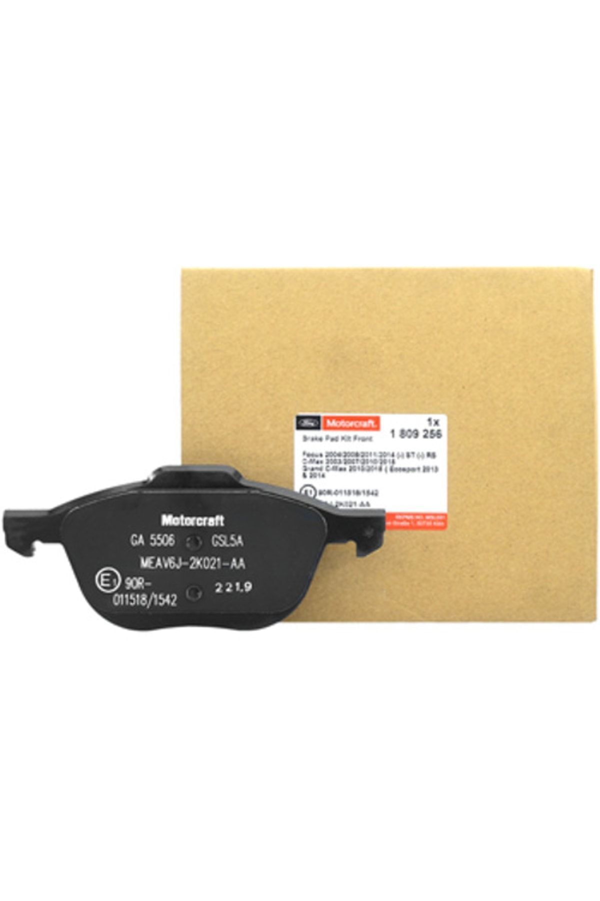 Focus Ön Fren Disk Balata Takımı 2005-2011 Motorcraft / Orjinal