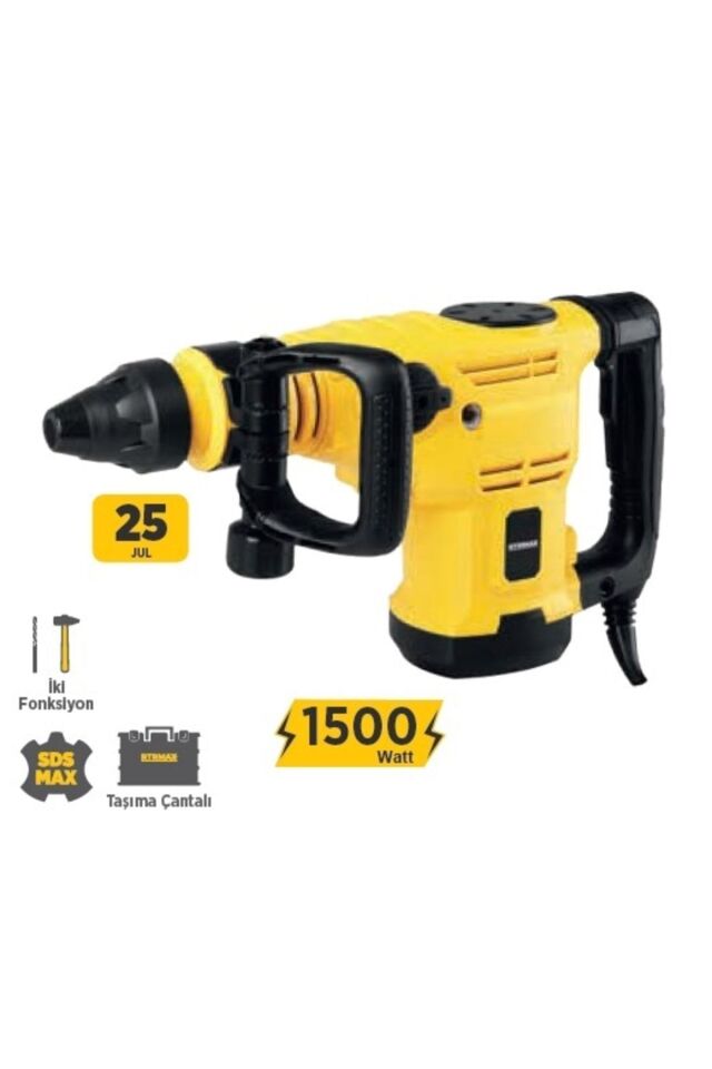 Kırıcı Delici Matkap(max)50mm 1500w (rtm271)