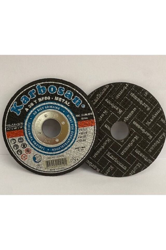 Metal Kesici Karbosan Dolgu Demir Kesmek Için Yüksek Performans Ideal Kesme 115*3*22,23