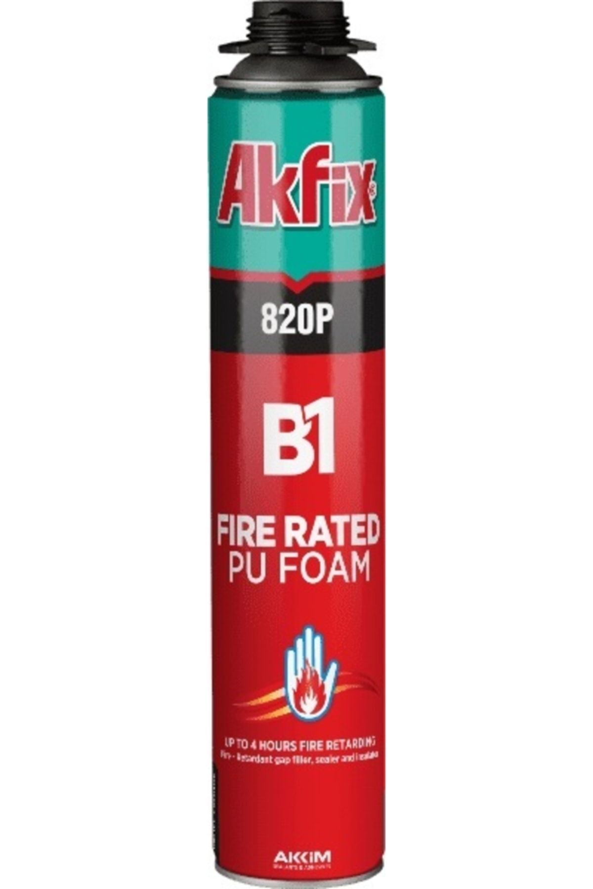 820p Yangına Dayanıklı Tabancalı B1 Pu Köpük 850 Gr
