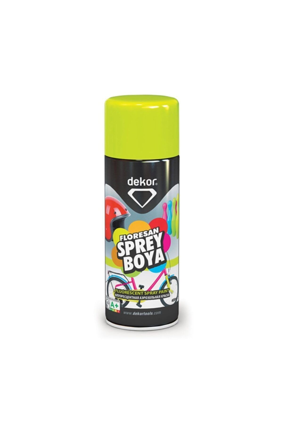 675 Sprey Boya 400 Ml Sarı Floresan