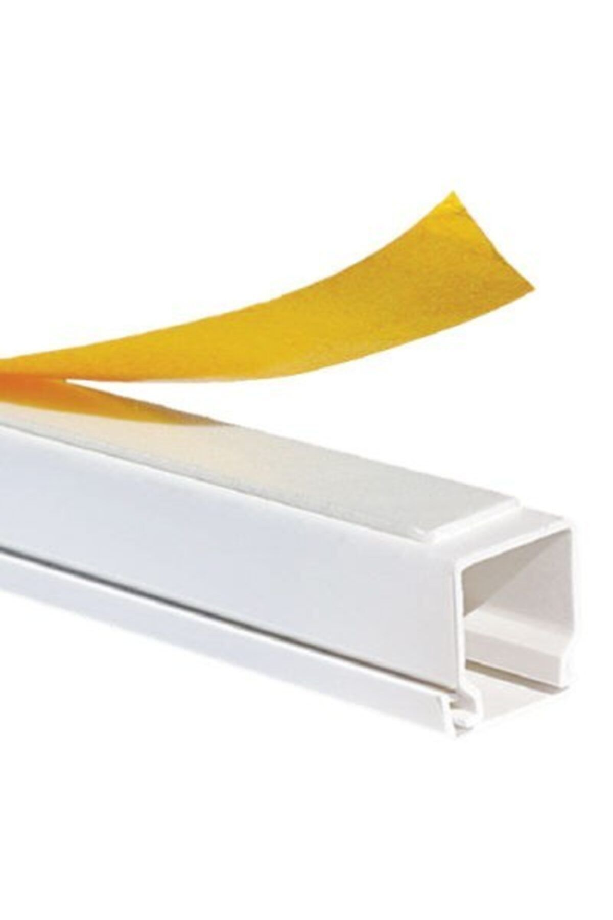 Yapışkan Bantlı Kablo Kanalı 25x25 Mm -10 Boy 20 Metre