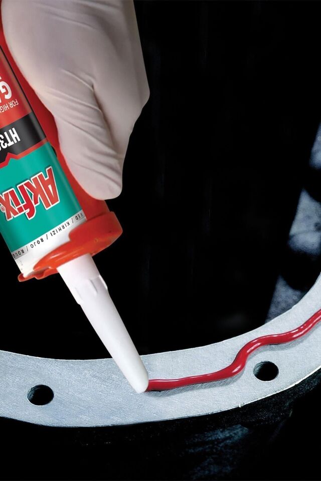 Ht300 Sa075 Yüksek Isı Silikonu 280 ml Kırmızı