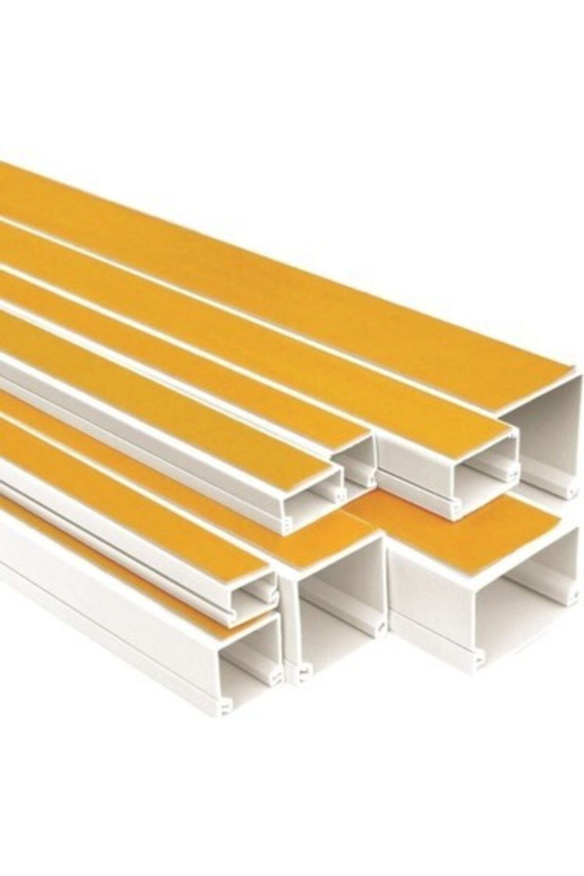 25x25 Yapışkanlı Kablo Kanalı 2mt * 5 Adet