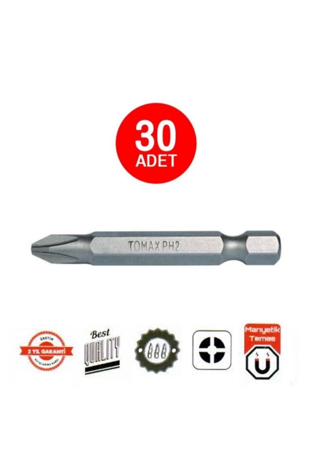 Ph2 X 50 Mm Yıldız Bits Uç (PHİLİPS) - 30'lu