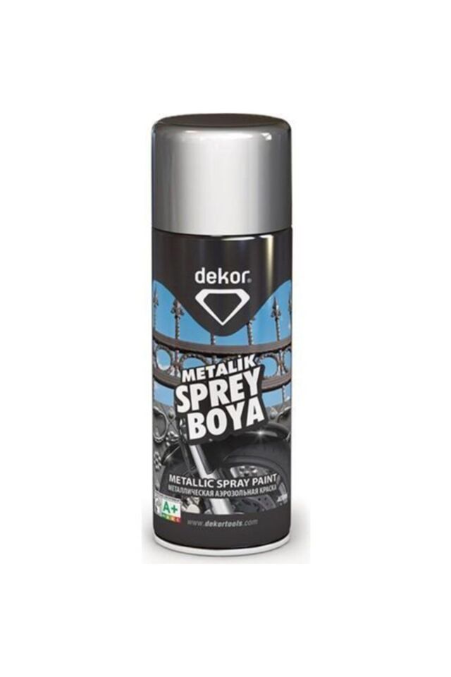 666 Metalik Gri Sprey Boya 400ml