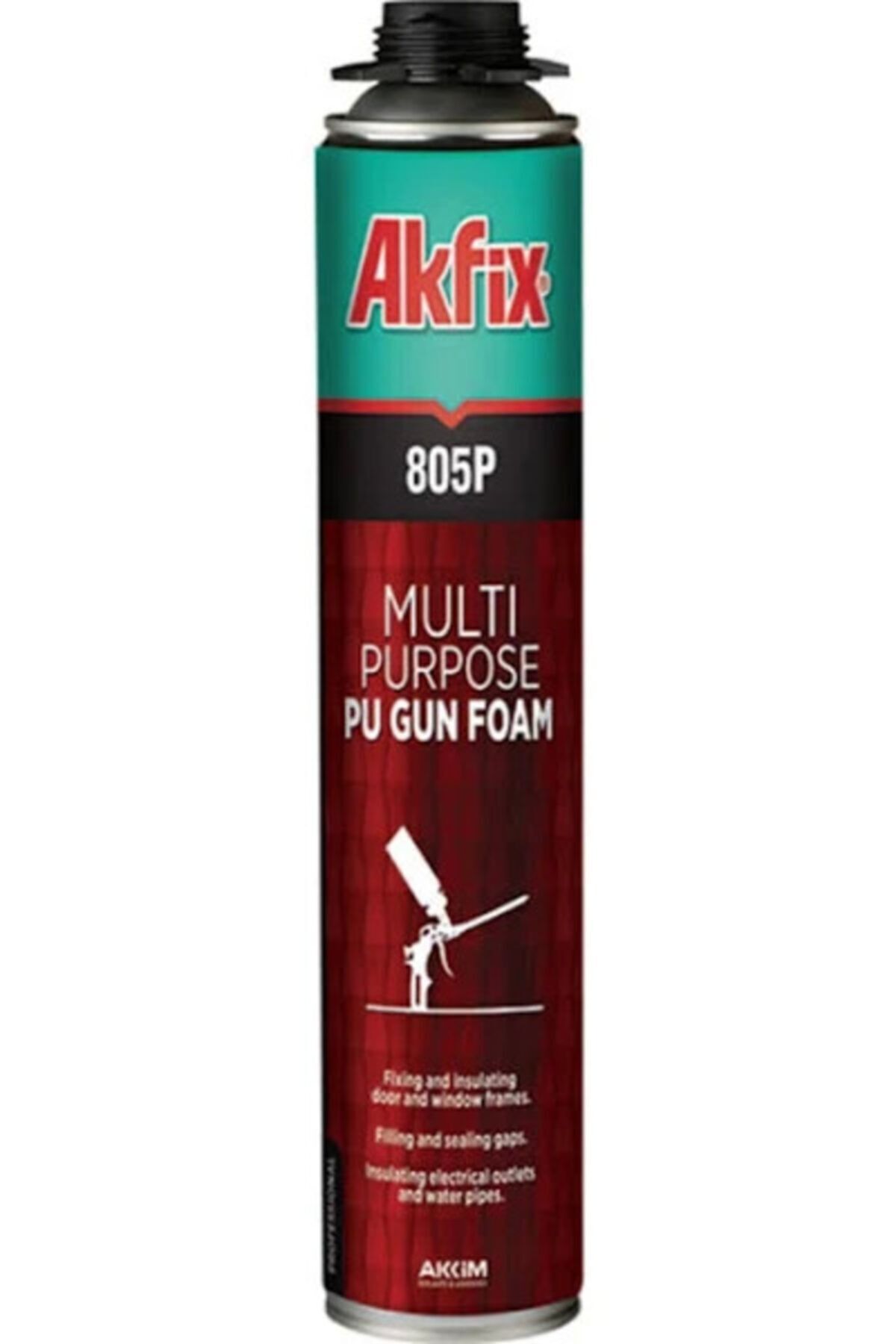 805p Çok Amaçlı Profesyonel Pu Köpük Tabancalı 750 Ml