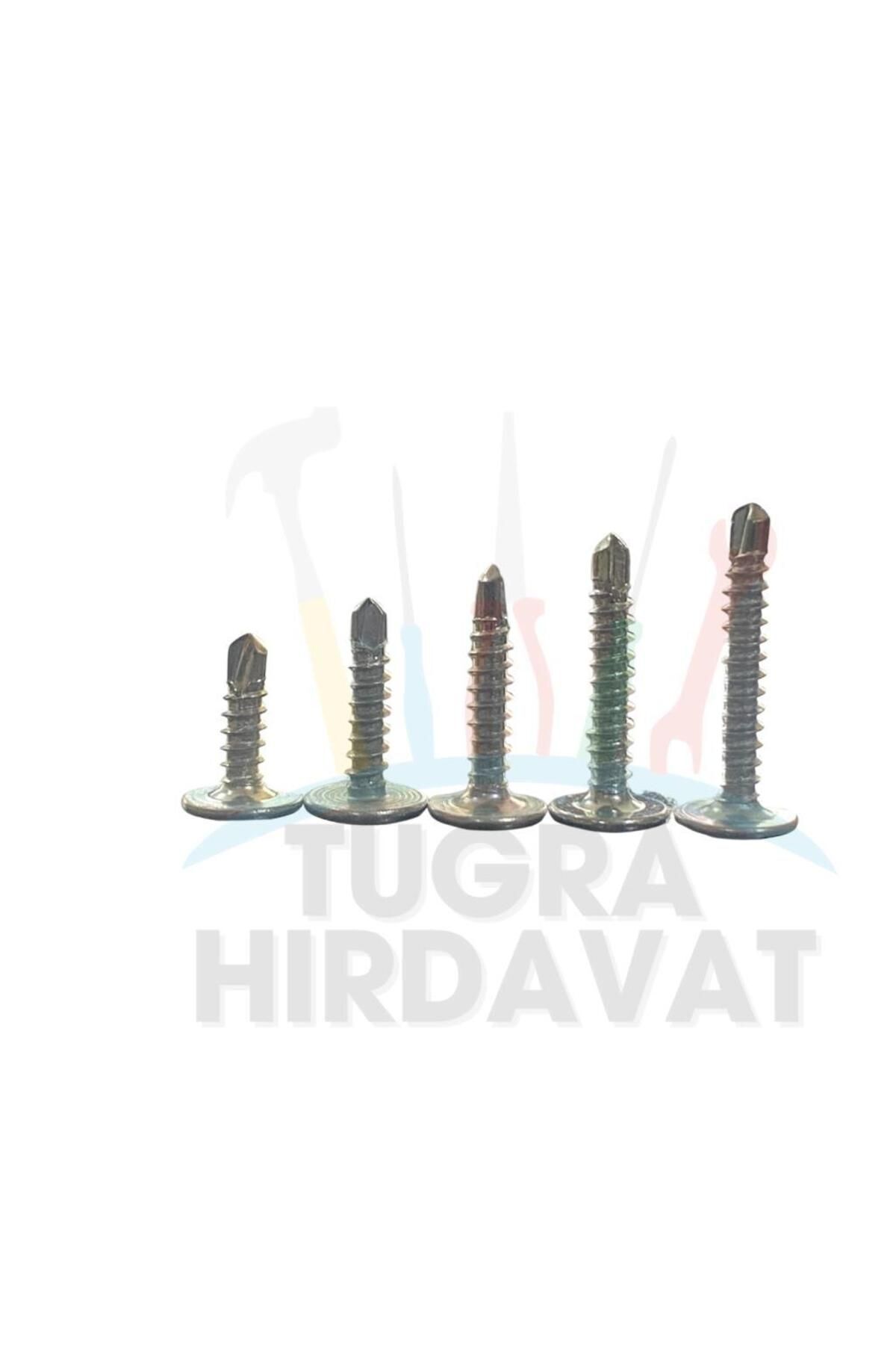 Rysb 3,9x13 Mm 2500 Adet Beyaz Pul Başlı Matkap Uçlu Vida Otomatik Vida